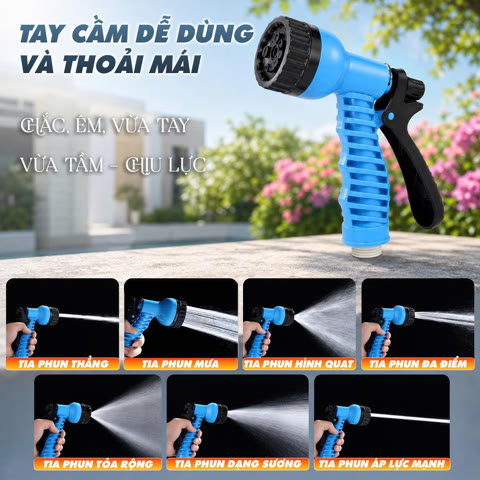 Đầu xịt 7 chế độ